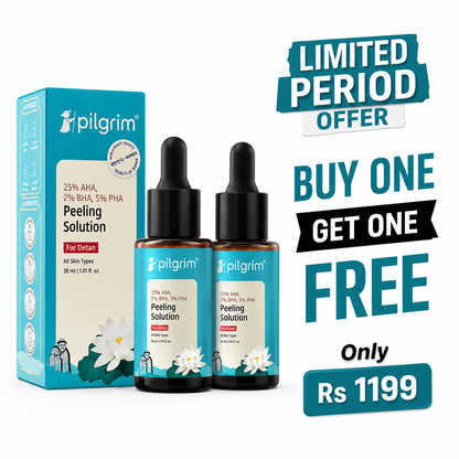 Pilgrim Peeling Solution | 25% AHA + 2% BHA + 5% PHA