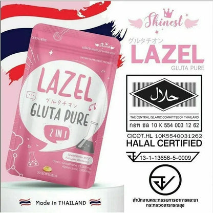 Lazel Gluta Pure 2 in 1